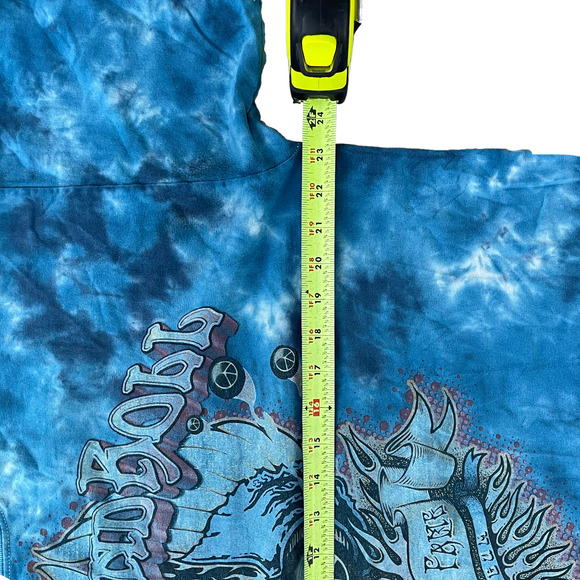 Rock and Roll Hall of Fame Tie-Dye T-Shirt Blue XL - Picture 6 of 7